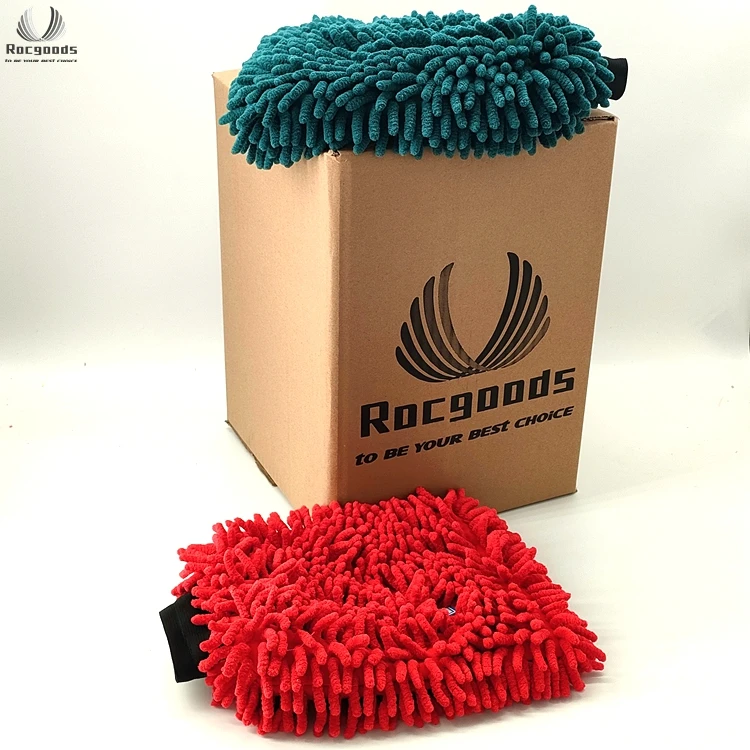 Митенка из микрофибры 20*28 см для очистки автомобиля-купить митенку из микрофибры для мытья автомобиля