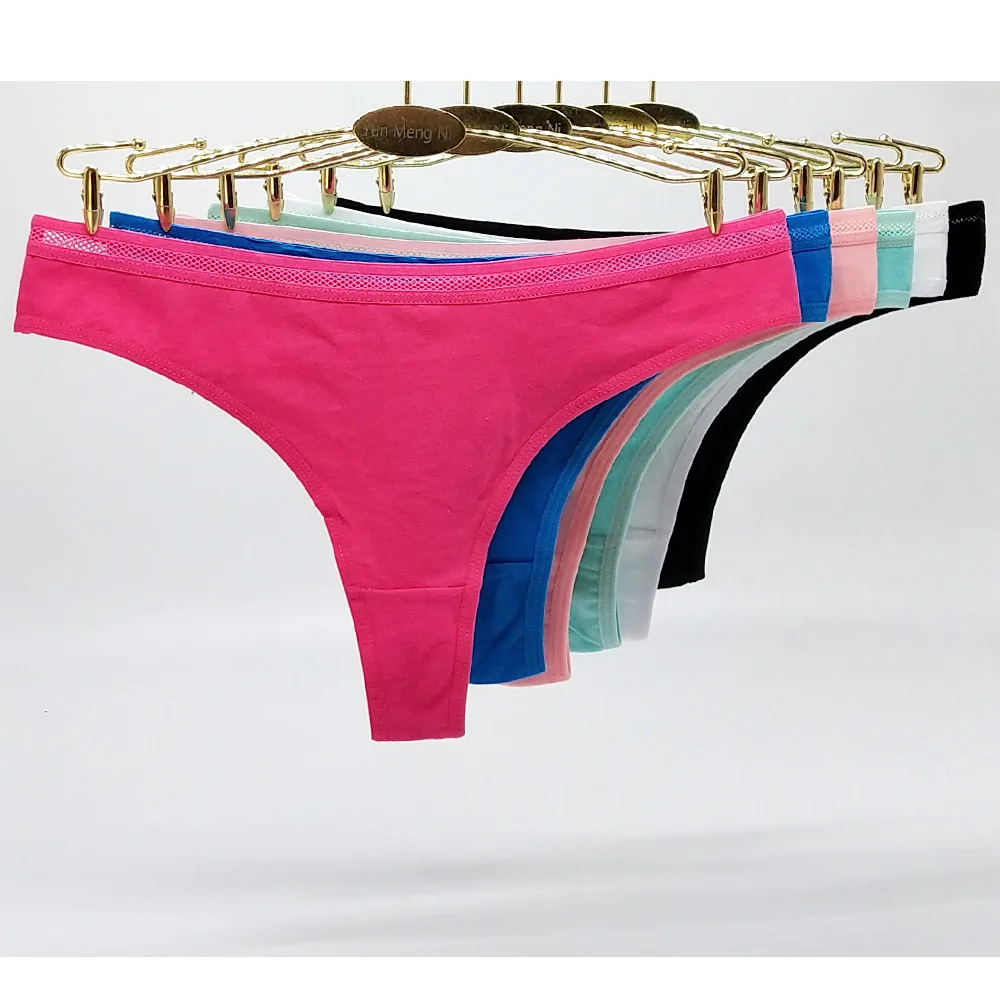Nude Cotton Beach Girls Thongs: Affordable Women's Underwear