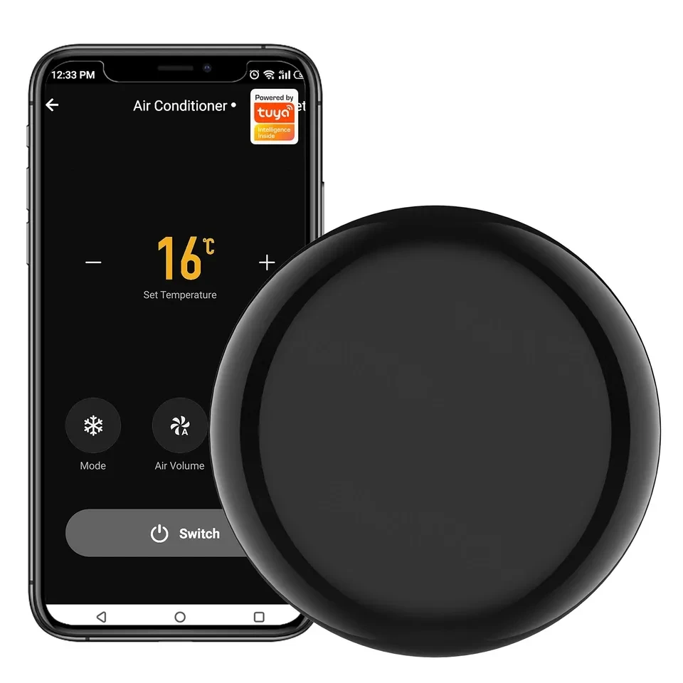 Wi-Fi ИК пульт дистанционного управления Tuya Google Alexa Умный домашний телевизор Кондиционер универсальный