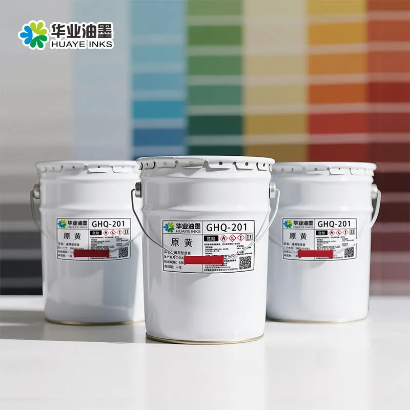 Mga Tinta sa Solvent para sa Pag-print ng Mga Label at Shopping Bags sa Plastic Bags at Mga Materyales para sa Pakikipakage