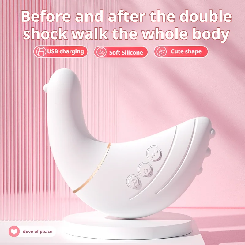 Amoura clitoral and G-spot dual-zone vibrator in silicone