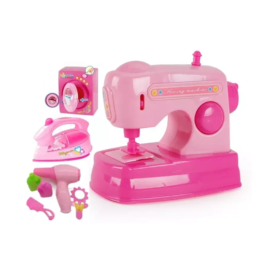 Лидер продаж набор небольших бытовых приборов электрическая серия для чистки детская игра Семейные