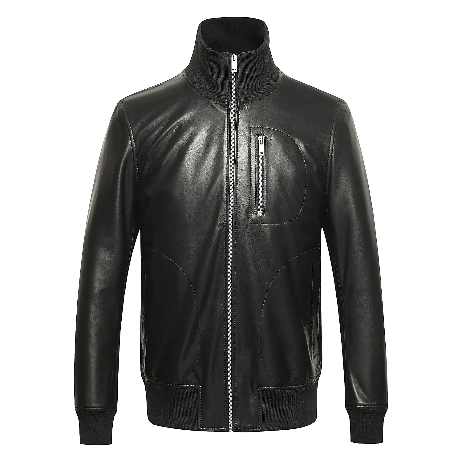 Warm Jacket Men Leather Jackets 