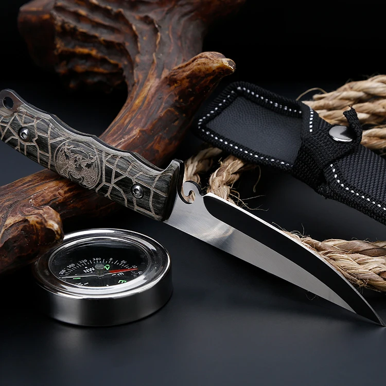 Cuchillo Táctico Plegable Edc Con Hoja De Acero Inoxidable 1