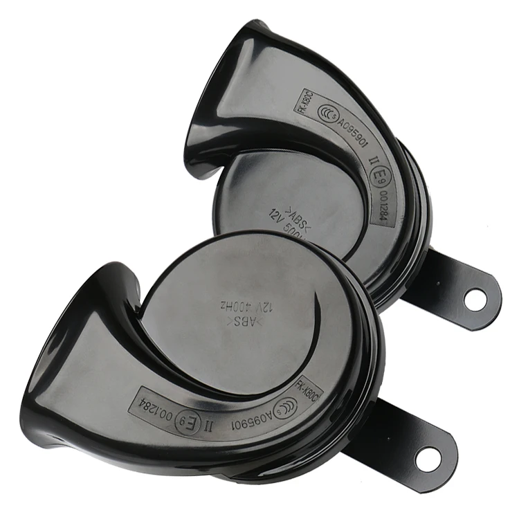 K80 Auto Parts New Condition 12v Electric Snail Horn 110130db Loudness