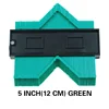 12cm-5 inches-green opp-abs
