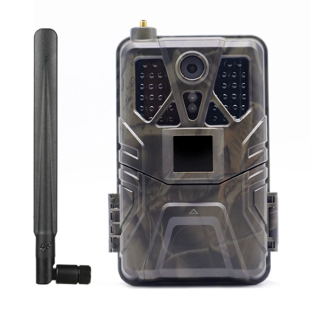 New 4G Wildlife Camera APP Control Live Video 4K 36MP Cellular Hunting Camera HC-910Pro