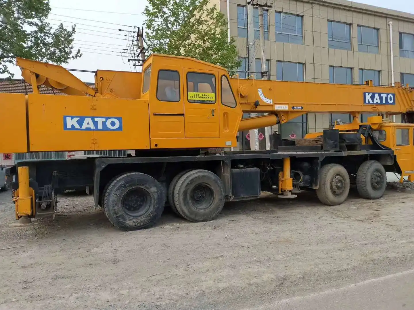 
Часовой механизм: японский Като KR35H передвижной кран используется 35 тонн повышенной проходимости кран для продажи 