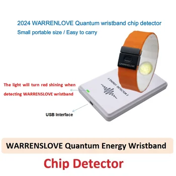 WARRENSLOVE量子エネルギーリストバンドチップ検出器バイオエネルギー