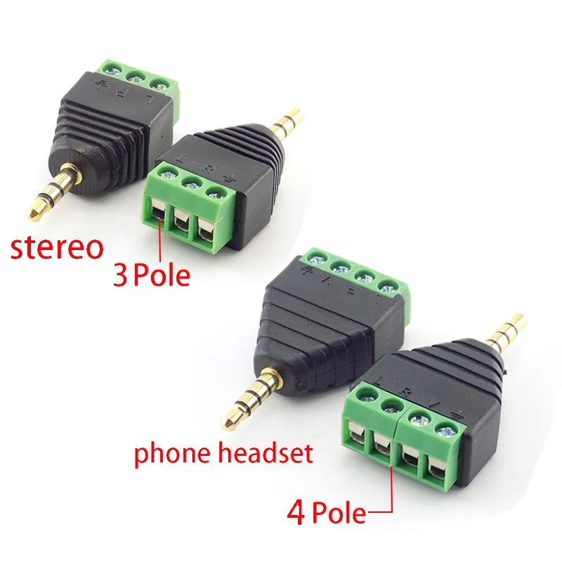 CONECTOR JACK MACHO ESTÉREO 3.5 MM, jack 3.5