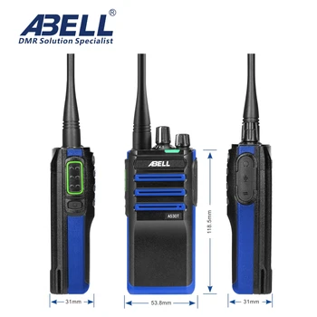 ABELL A530T Ex Digital Two Way Radio Explosion-proof Atex Dmr ATEX Intrinsically Safe IECEX Walkie Talkie UHF