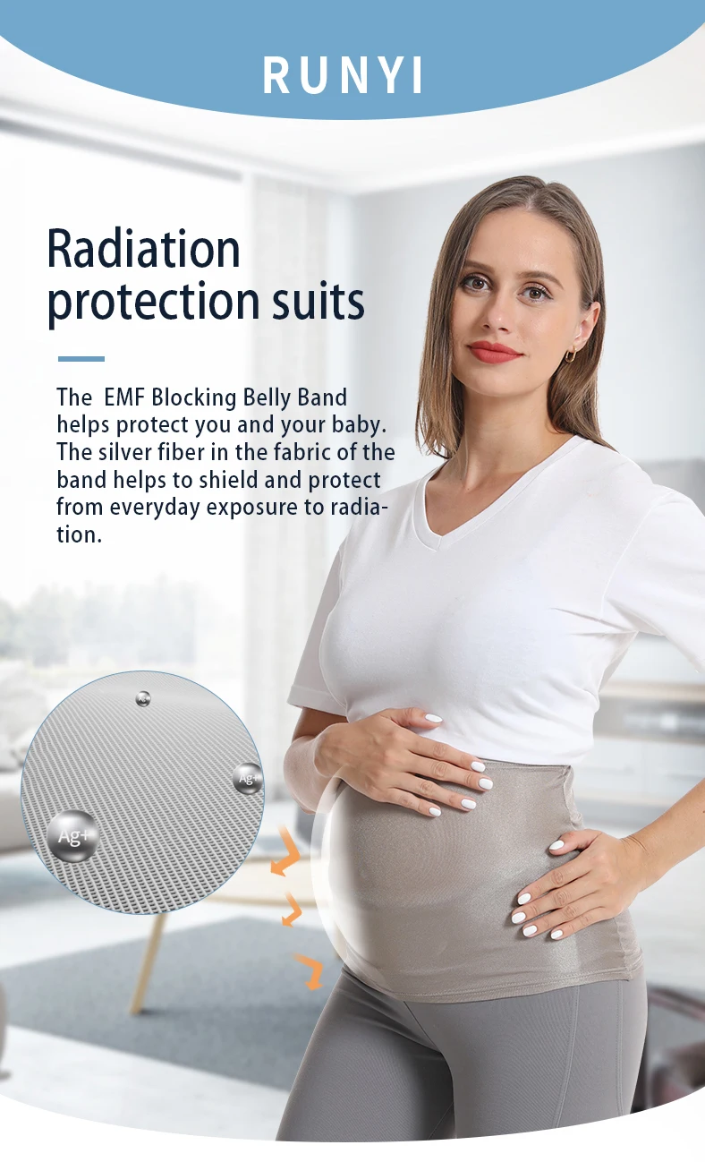 Newest Pregnancy Emf Radiation Protection Apron Emf Maternity Dress For