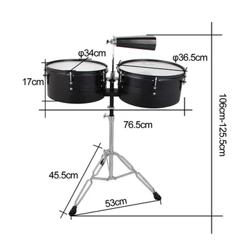 [本皮]Rogers timbales (13インチのみ) 本皮]Rogers timbales (13インチのみ)
