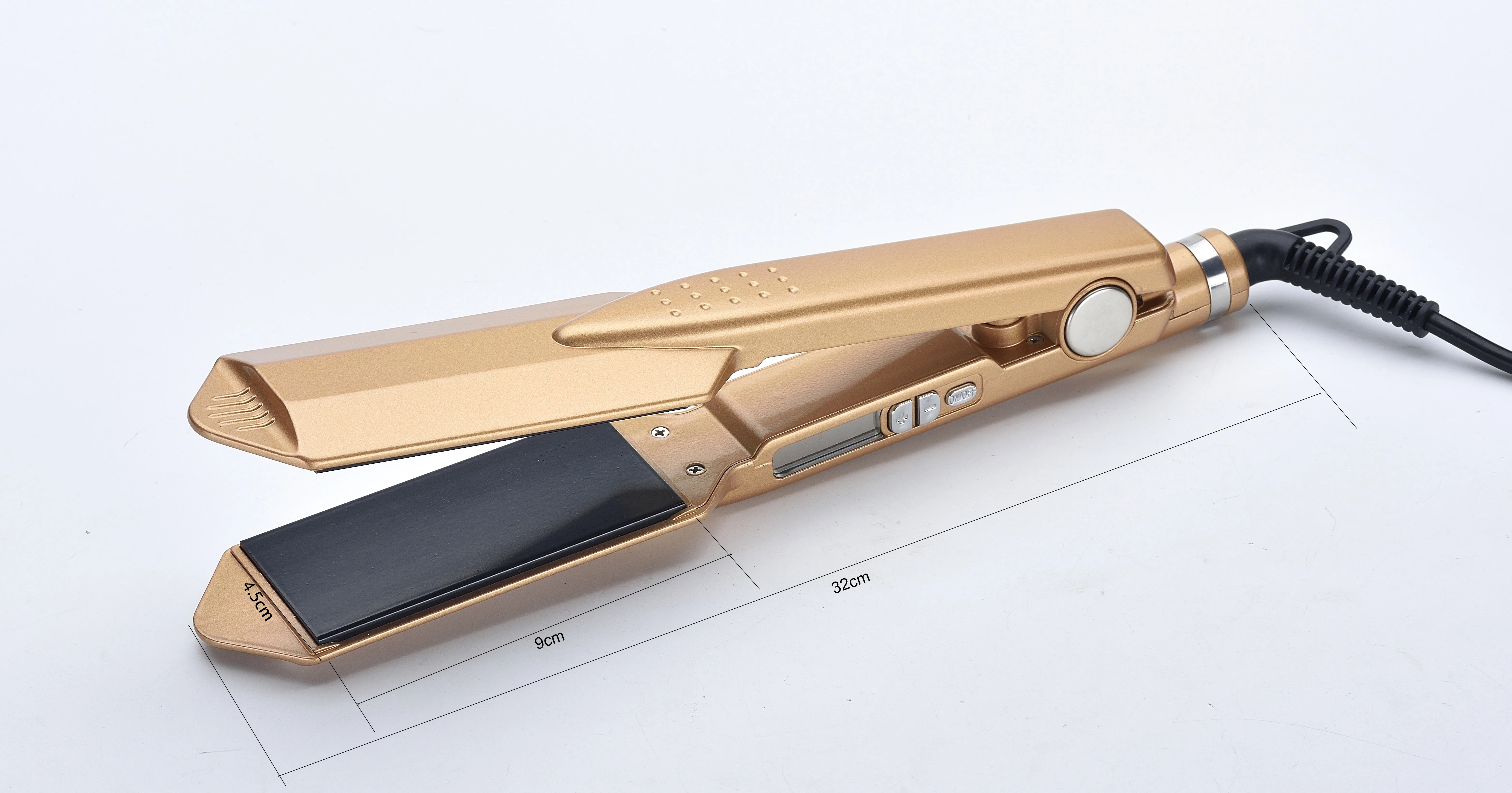 Hair Straightener 1.75 Inch Wide Professional Ceramic Tourmaline Flat