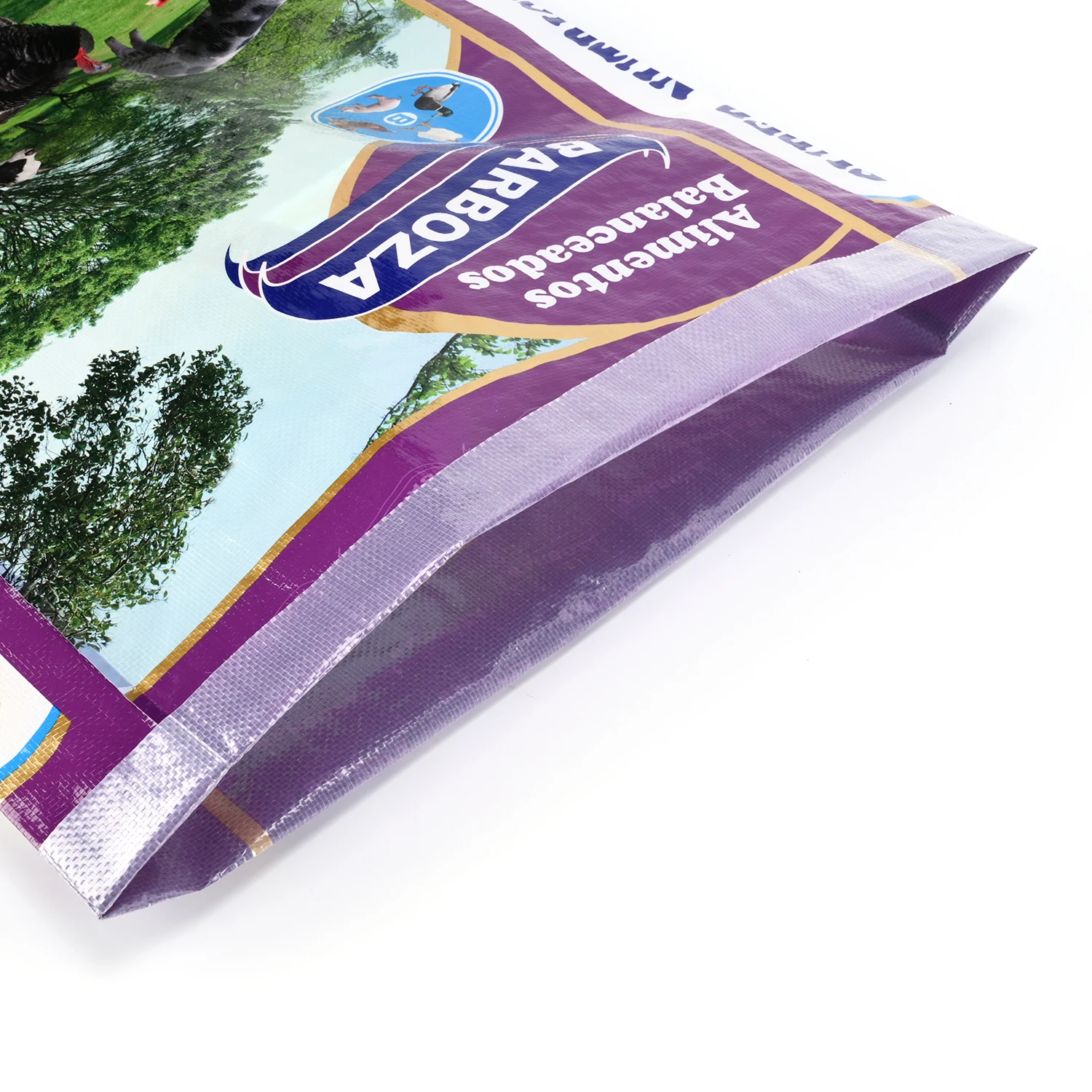 Wholesale Custom Print PP Woven Bags Tear Resistant Moisture-proof BOPP Film Lamination 20kg 25kg 50kg Feed Packing Bag