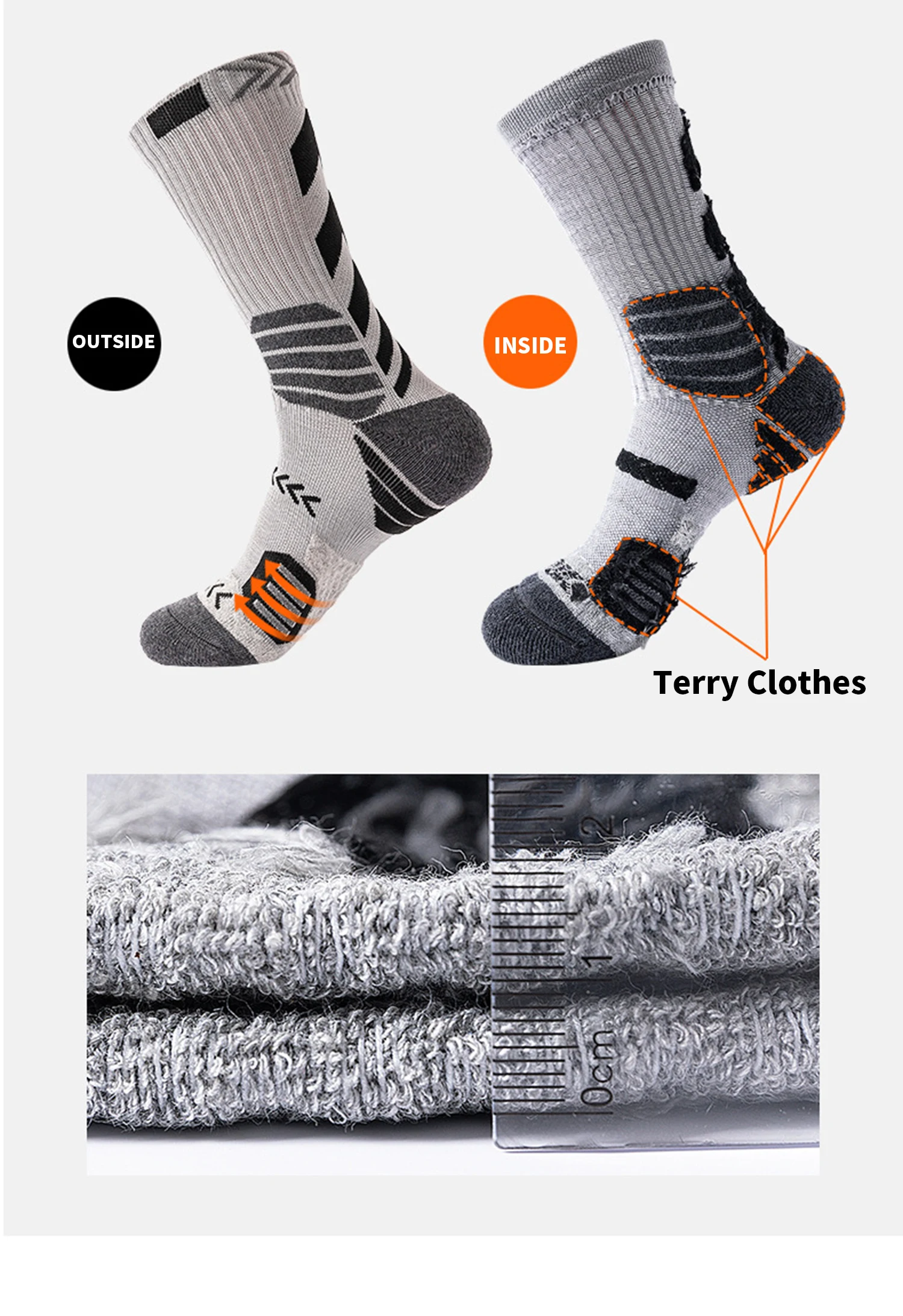 吸汗设计师篮球队高级船员男子运动袜子 - buy basketball team sport