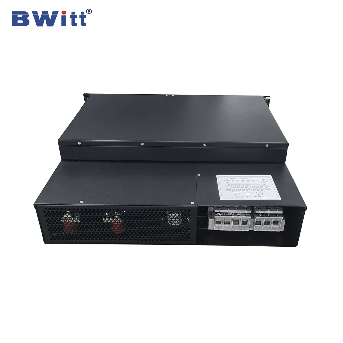 110V RS485 RS232 Telecom AC DC Rectifier System With 3 Rectifier Modules 110V/3KW/20AS Switching Power Supply
