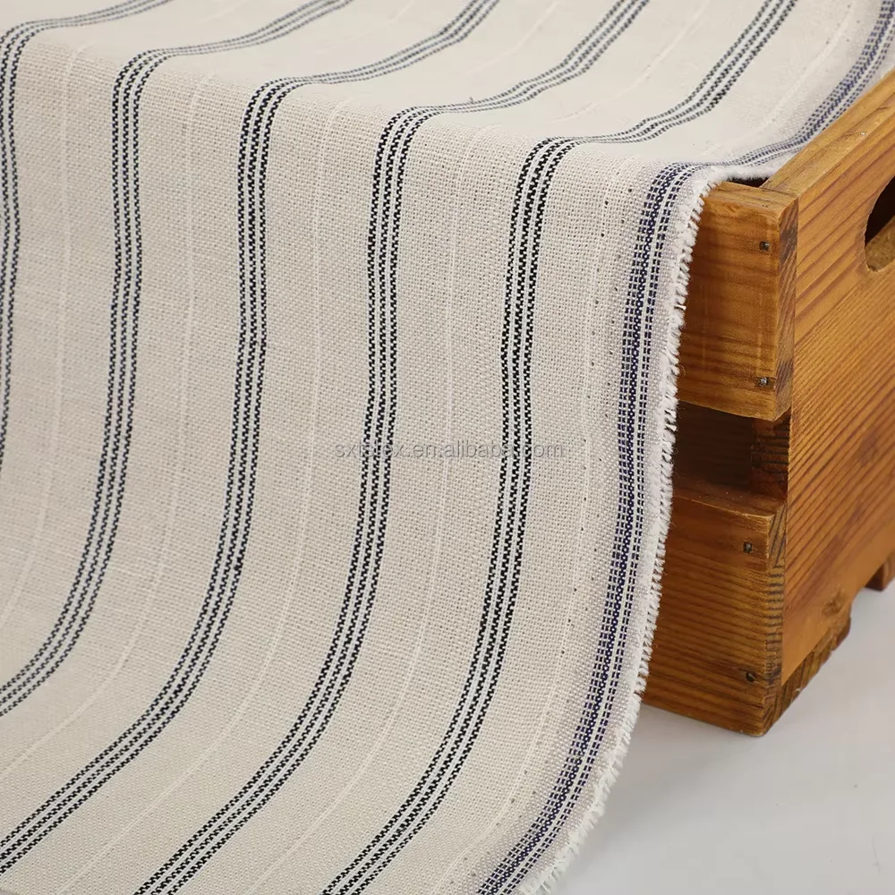 product high quality organic stretch summer women and men clothing woven dyed breathable blended linen fabric for shirts-6