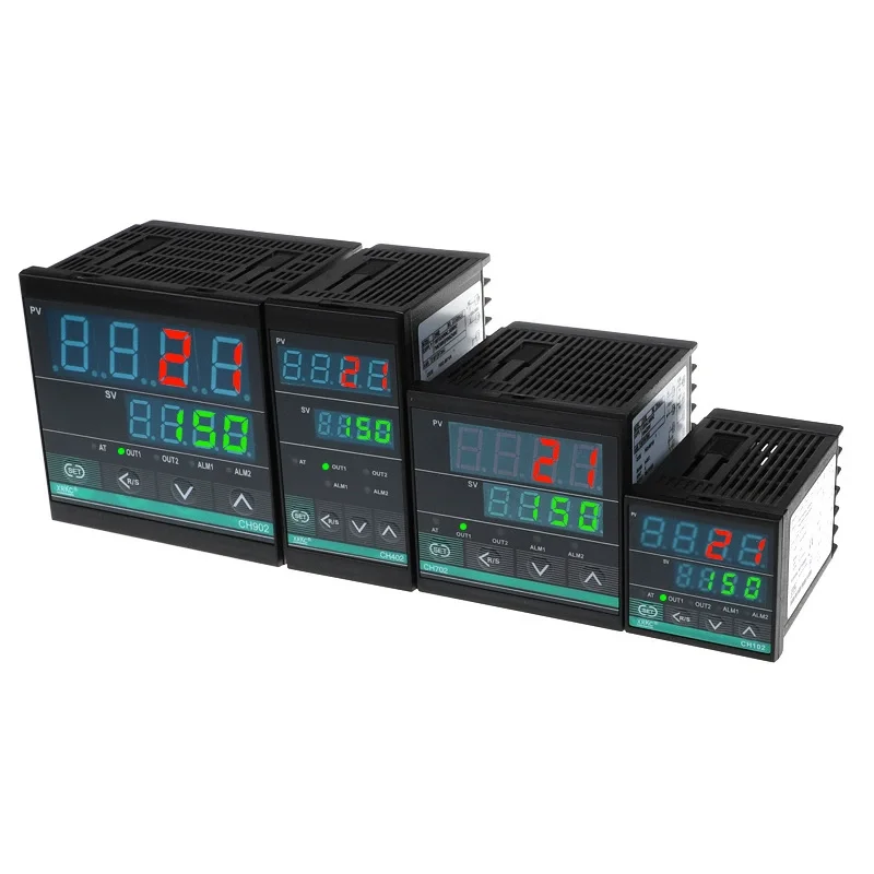 XRKC PID Temperature Controller CH102-402-702-902 Relay Solid-state Dual Output Industrial Thermostat for Packaging Machines