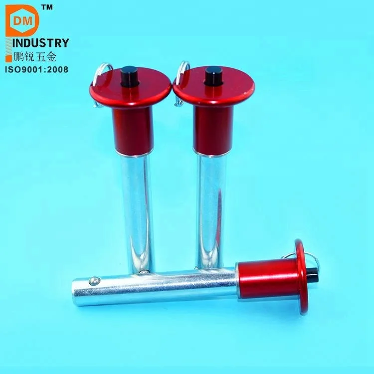 Perno Di Bloccaggio A Sfera Con Pulsante | Acciaio Inox 304 - 5x25mm - Foto 2