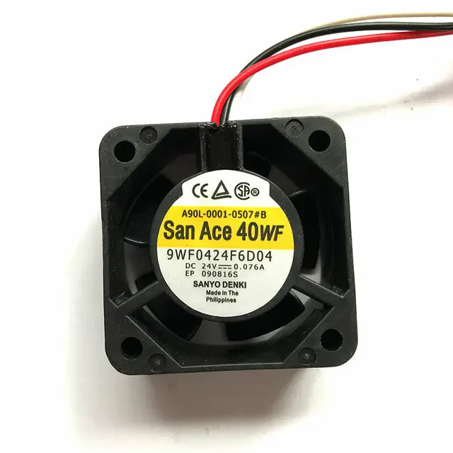 Original New Brand A90L-0001-0507B 9WF0424F6D04 DC24V CNC Fan for PLC Programming Industrial Control