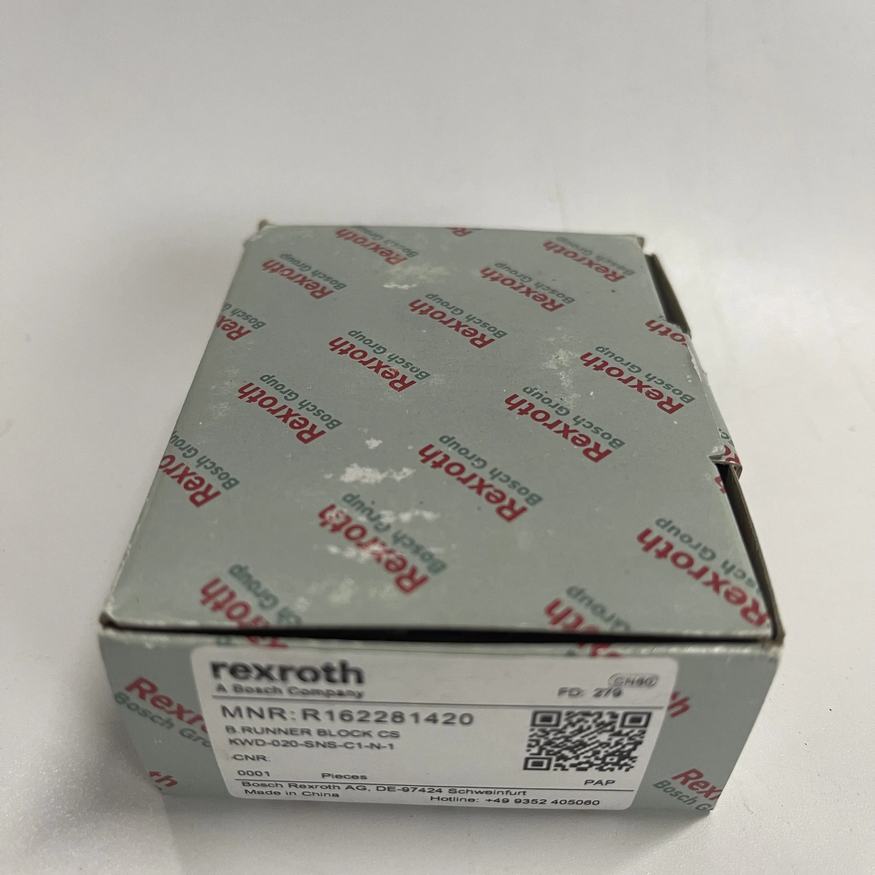 Rexroth Linear Guide Runner Block R162281420 KWD-020-SNS-C1-N-1