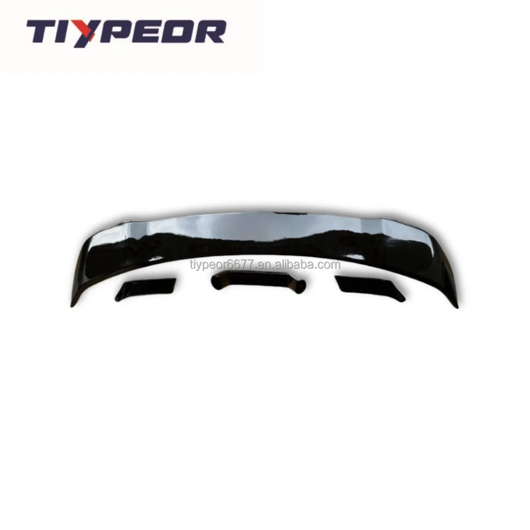 product tiypeor rear spoiler wing for 2024   2025 ford mustang gt muscle racing car exterior accessories track pack rear trunk lip-7