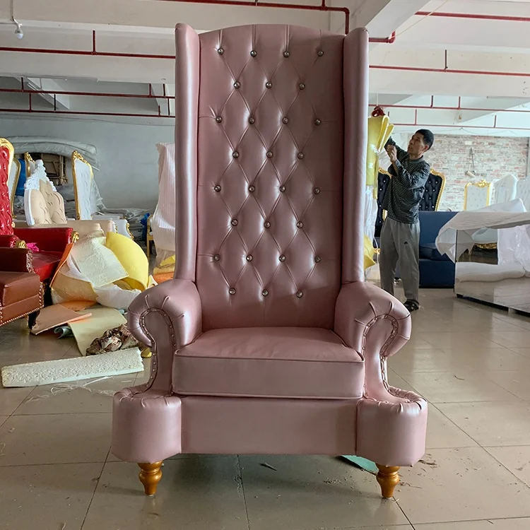 Best Selling Factory Price High Back Chair King Throne Royal Chair for Nail  Salon