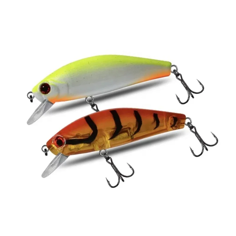 50mm 6g Sinking Artificial Bait Stream Fishing Lures River Minnow Lure ABS  Casting Trout Bait Seabass Pesca Swim Bait HCM09