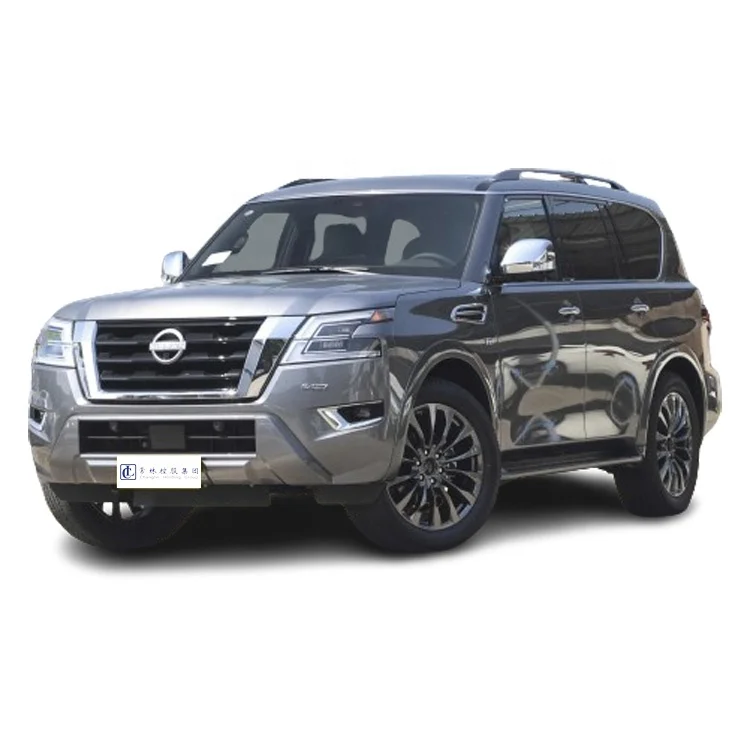 2023 Nissan Patrol Y62 New Car V8 Engine Automatic Gearbox AWD Drive Leather Seats Dark Interior ACC Cruise Aluminium Alloy