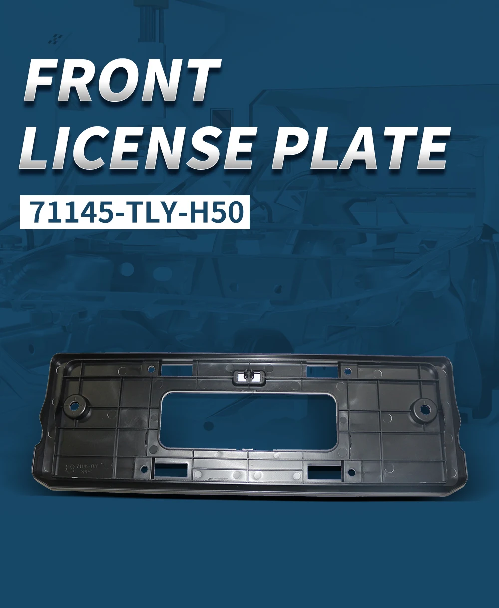 Meileng Auto Parts 71145-TLY-H50 for Honda CR-V License Plate Base