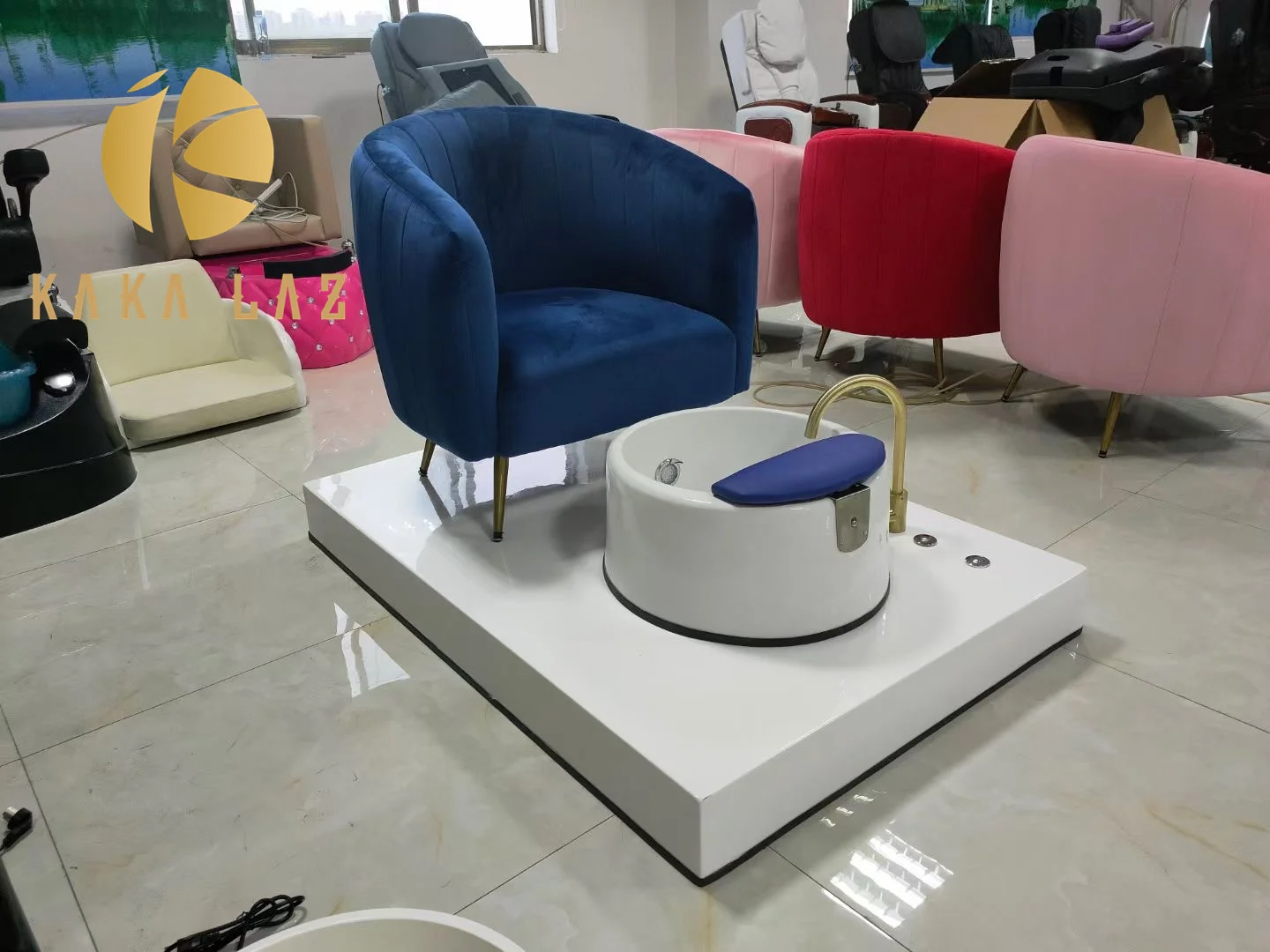 Стул для маникюрного салона стулья педикюра розовый стул спа-салона