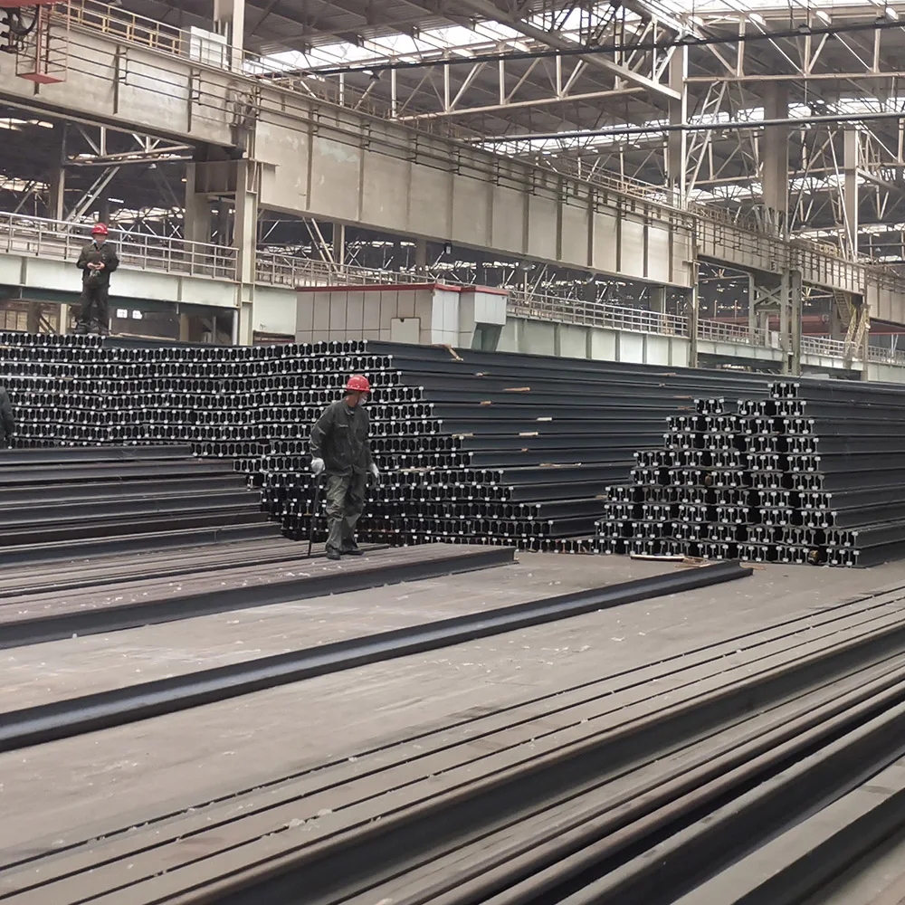 Railway Steel Rail For Railroad Light Steel Rail 48kg/m Rails And ...