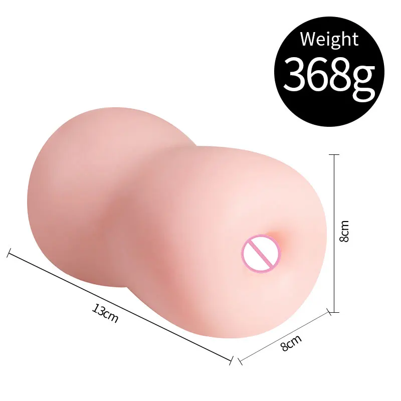 Netphi Men's Masturbator TPE Material Adult Toy with 3D Realistic Anal Channels Vagina Function Pocket Pussy Sucking Play