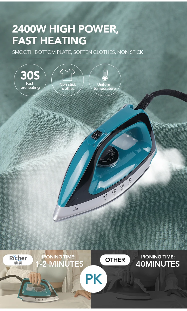 Home Appliances Electric Laundry Portable Steam Iron Professional With