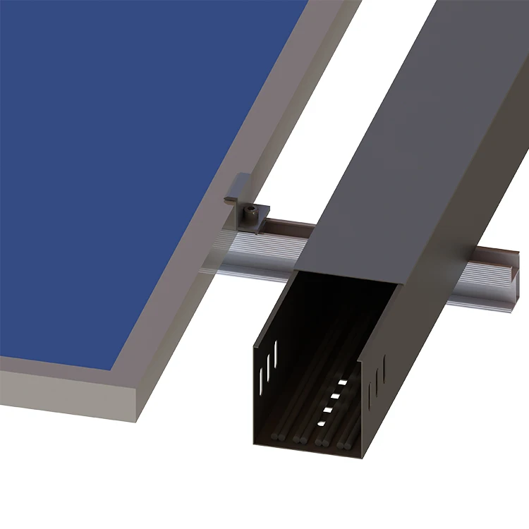 Customized Cable Tray Outdoor Cable Trunking Hot Dip Galvanized Cable Tray for Solar Photovoltaic System