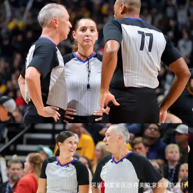 Индивидуальный баскетбольный рефери для мужского и женского спортивного снаряжения комбинезон с короткими рукавами соревнований костюм «DIY»