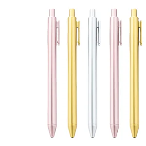 Wholesale Eco-friendly Modern Casual Spray Paint Ballpoint Pen New Press Plastic Customizable Logo Promotional Business Gift