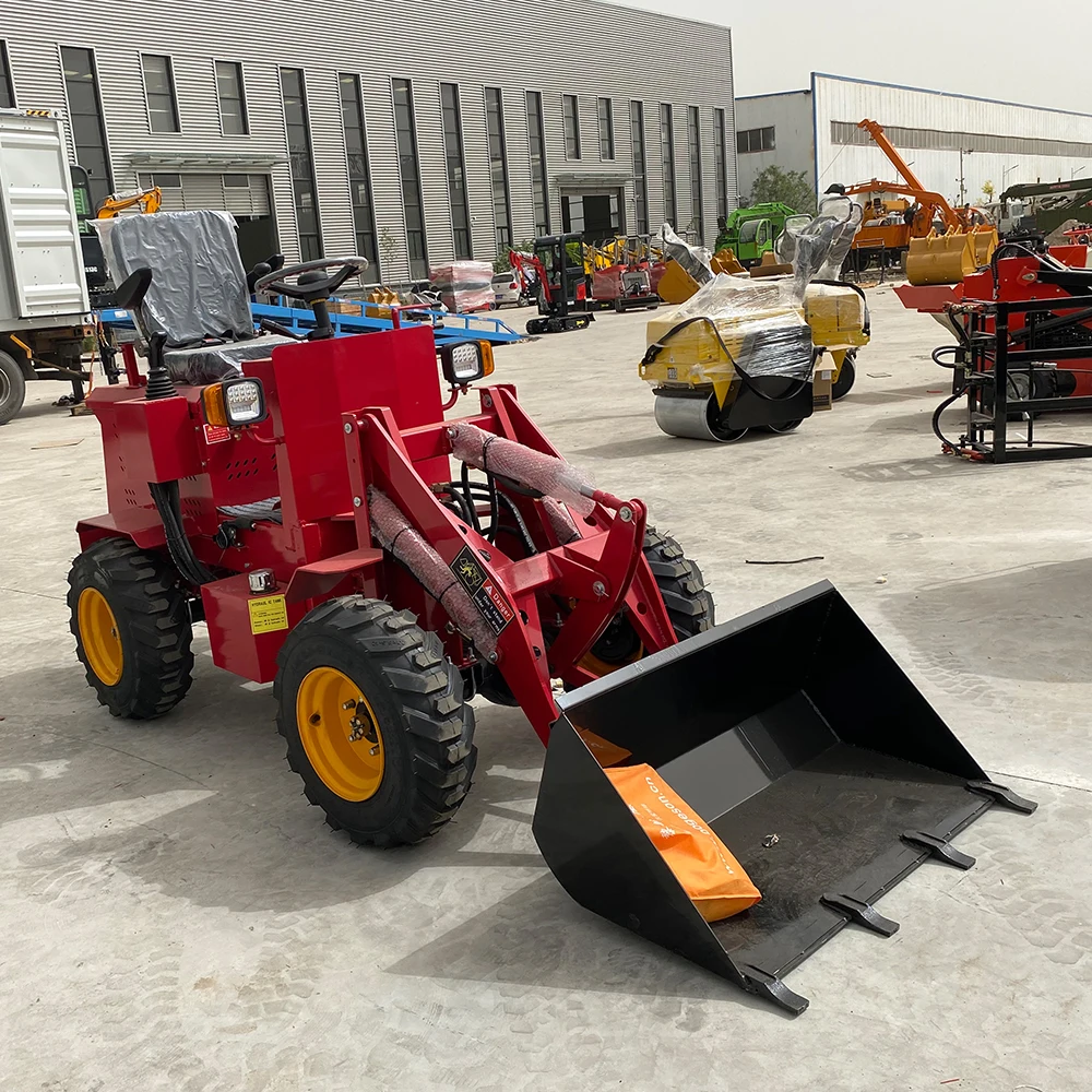 Multipurpose Loader Loader Wheel Electric Mini Front Loader With
