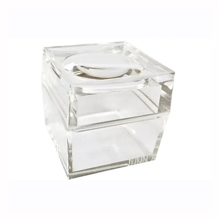 Transparent Clear Magnifying Box Acrylic Magnifier Containers square Acrylic Magnifying Glass Box