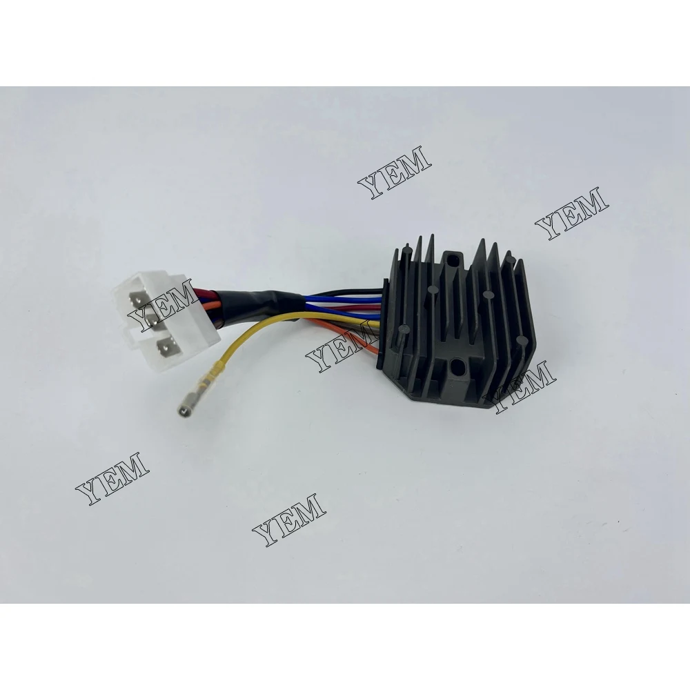 12V Rectifier Regulator 119640-77710 119653-77710 for Yanmar 3D74E Engine Part Stock Complete