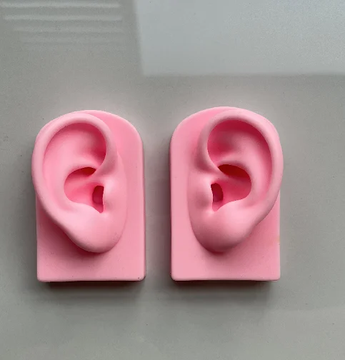 Gaby Soft Silicone Display Model with Stents  Faux Real Artificial Piercing Model  Display Tool Piercing  Jewelry
