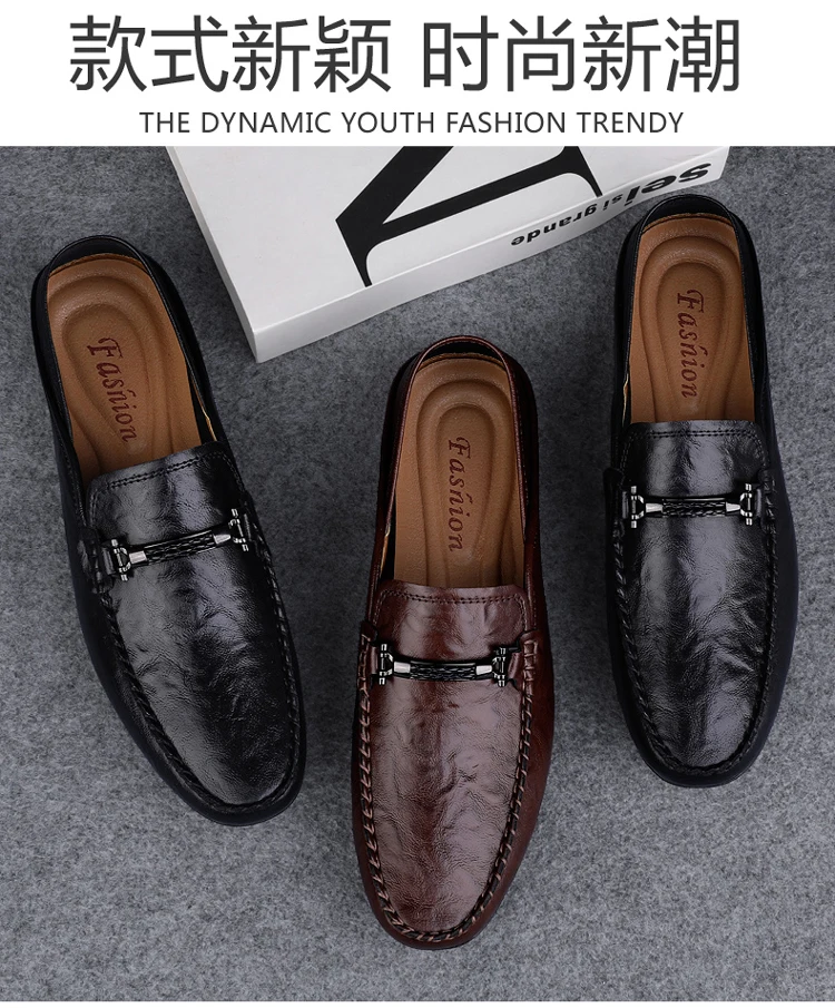 Mens Loafers Driving Shoes Penny Loafer Flats LeatherHandmade Air