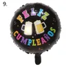 Globo de Foil Feliz Cumpleaños 9
