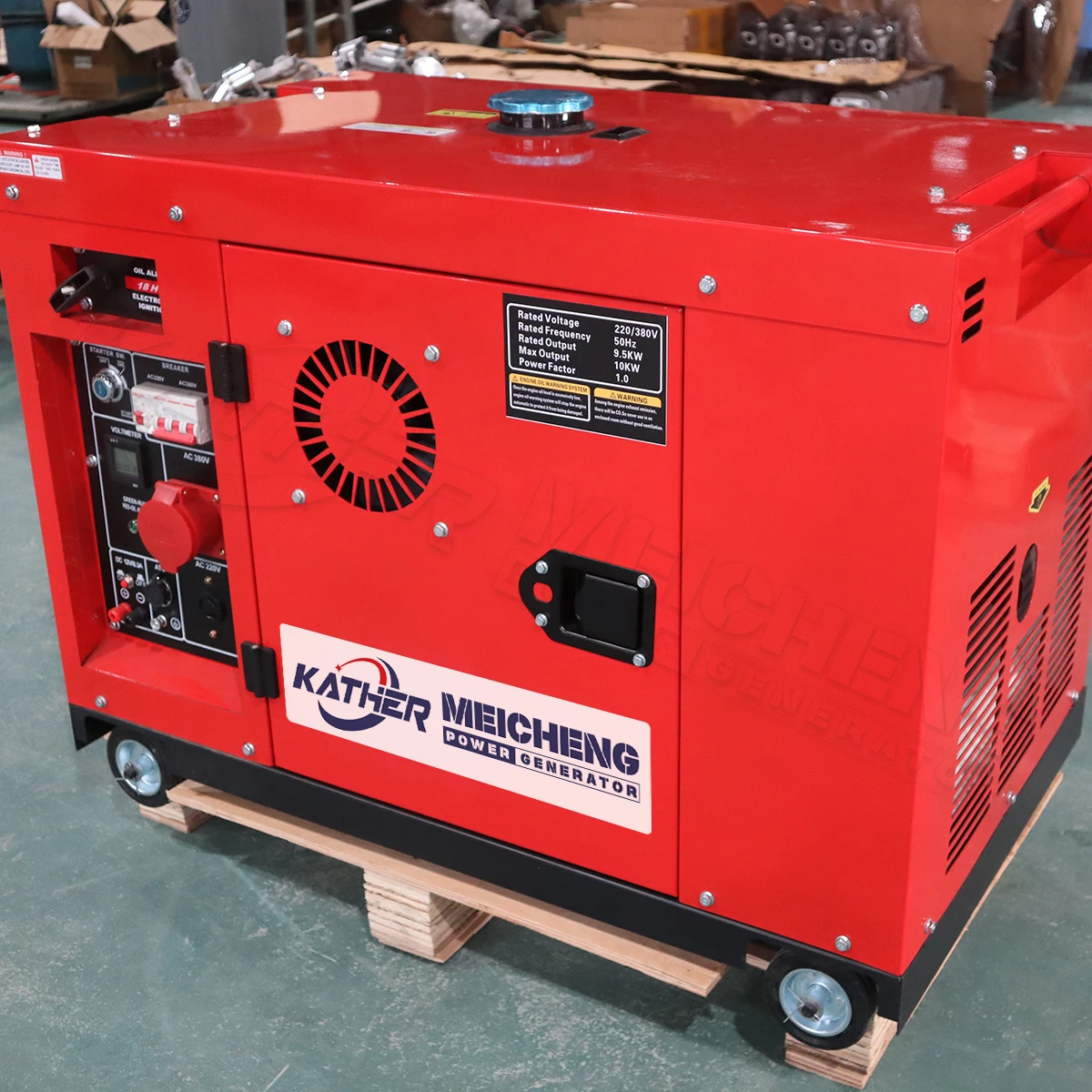 Portable Silent Gasoline Generator Low Noise 3kw 5kw 8kw 10kw 12kw 15kw 20kw 50/60Hz Remote Start/ATS Super Silent Power Output