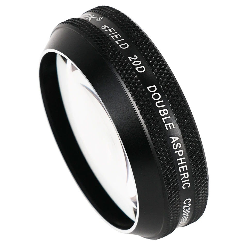 Fundus Vessel Check Double Slit Lamp Addon Retina Lens 20D / 78D /90D Examination Ophthalmic Tools Diagnostic