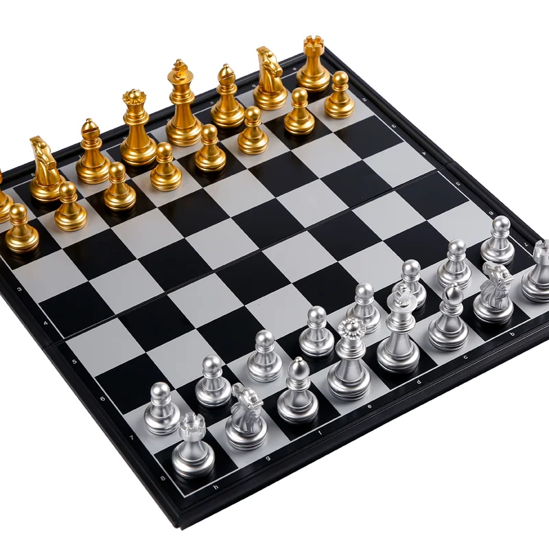 Professional Luxury Chess Game Folding Chess Board Magnetic Chess Set