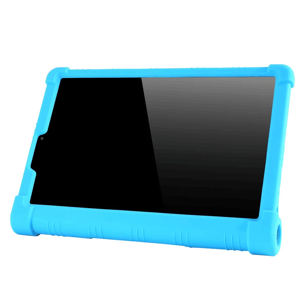 Artfeel Custodia per Lenovo Yoga Smart Tab/Yoga Tab 5 YT-X705F 10.1,Sottile Leggero Pelle Cover Pieghevole Supporto Regolabile Multi-Anglo Caso Slim Flip Folio Tablet Copertura,Nero