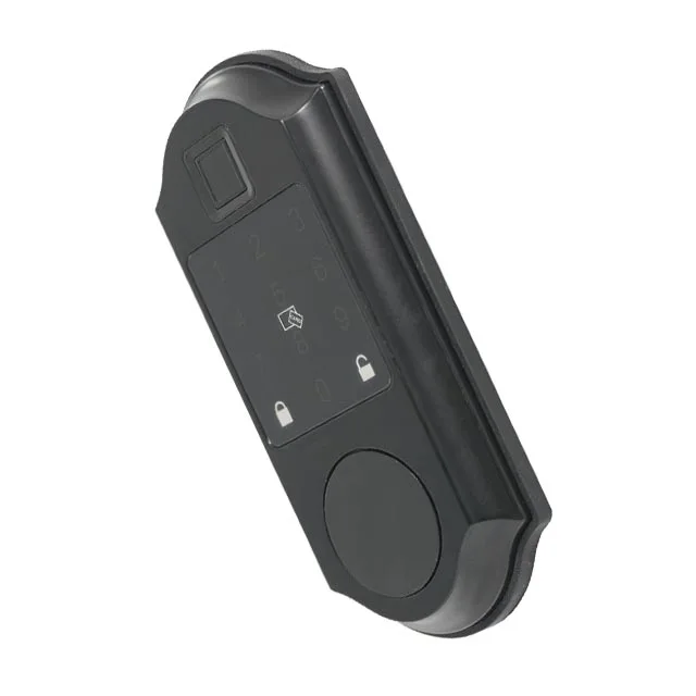 new code handle fingerprint wooden door lock