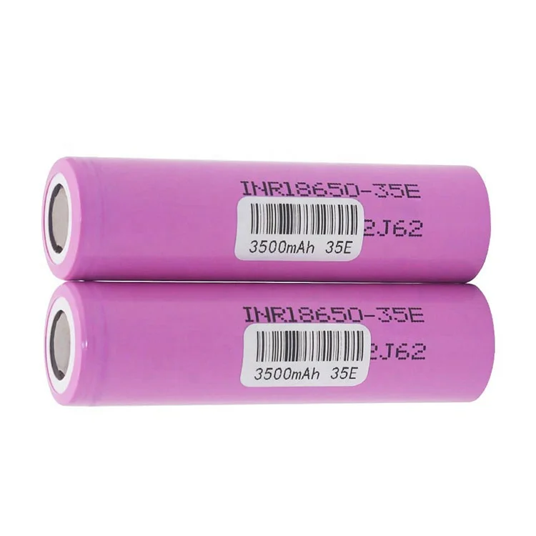 35E 3.7v 18650 3500 mah rechargeable lithium ion battery cell 18650-35e  in store wholesale price